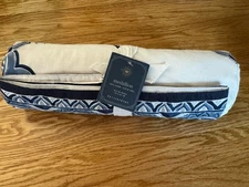 Pottery Barn Hanukkah Medallion Table Throw 50” X 50” New