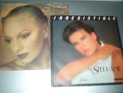 2 Singles von : Stephanie / Irresistible - Only he has the Power to Move me