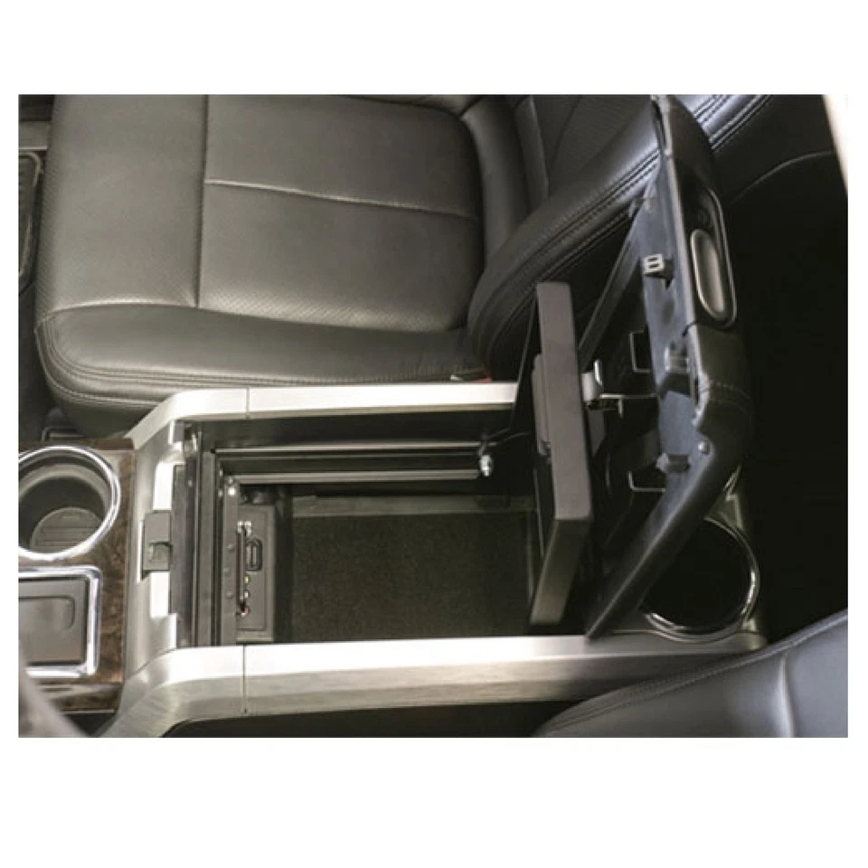 TUFFY 315-01 BLACK SECURITY CONSOLE INSERT FOR 09-14 FORD F150 Foto 2 de 4