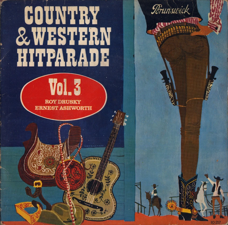ROY DRUSKY / ERNEST ASHWORTH: "Country & Western Hitparade - Vol. 3" (´62 / EP) - Bild 1 von 1
