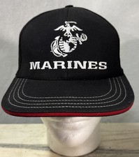 Marines Baseball Hat Cap Adult Adjustable Embroidered Made In ๐บ๐ธ USA Unionwear
