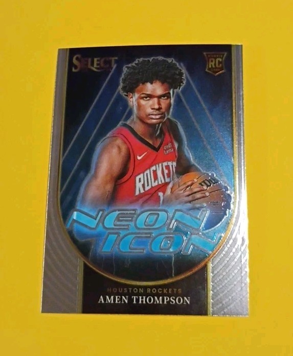 2023-24 Panini Select - Neon Icons Amen Thompson #20 (RC)