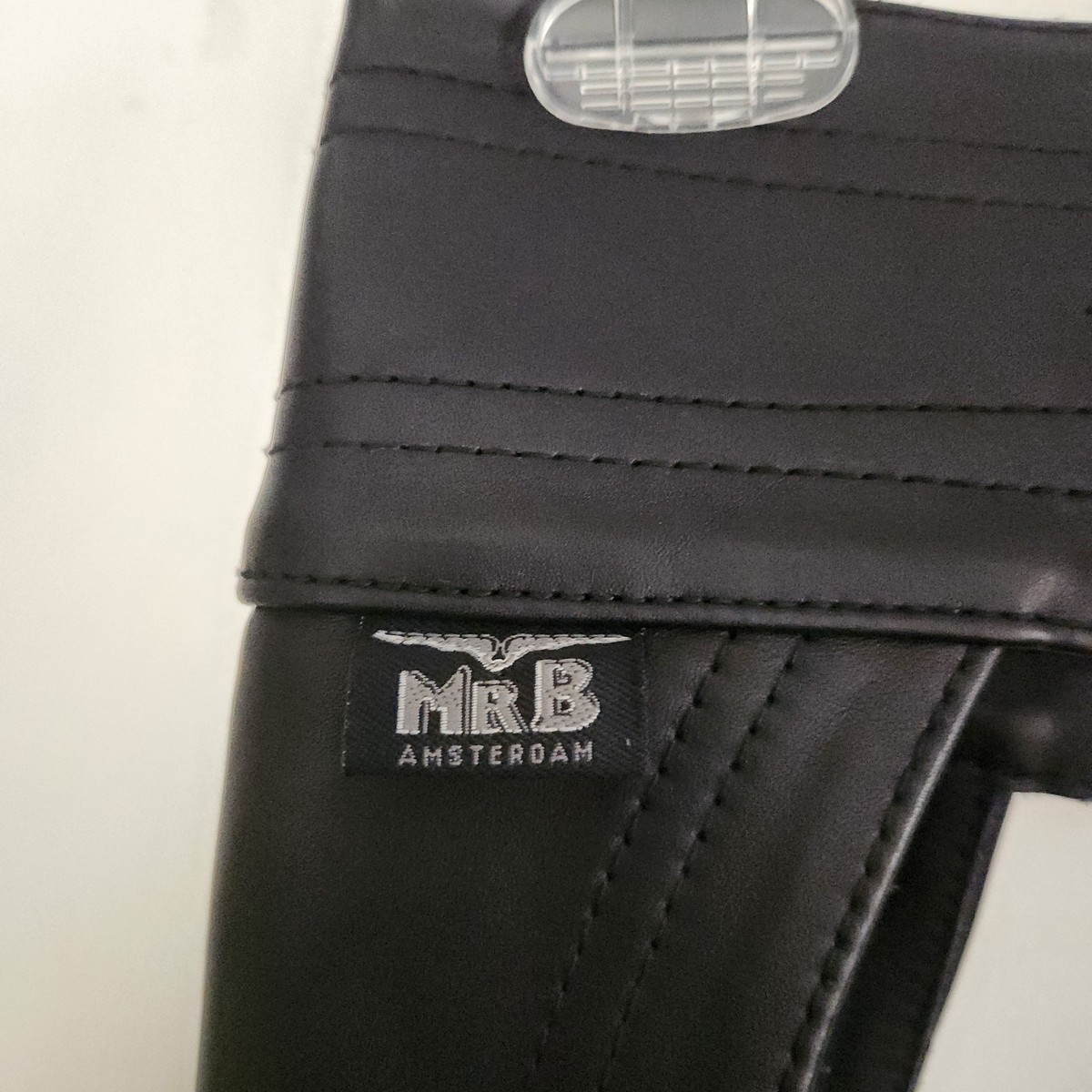 Mr. B AMSTERDAM LEATHER PANTS BLACK CHAPS SIZE 28 | eBay