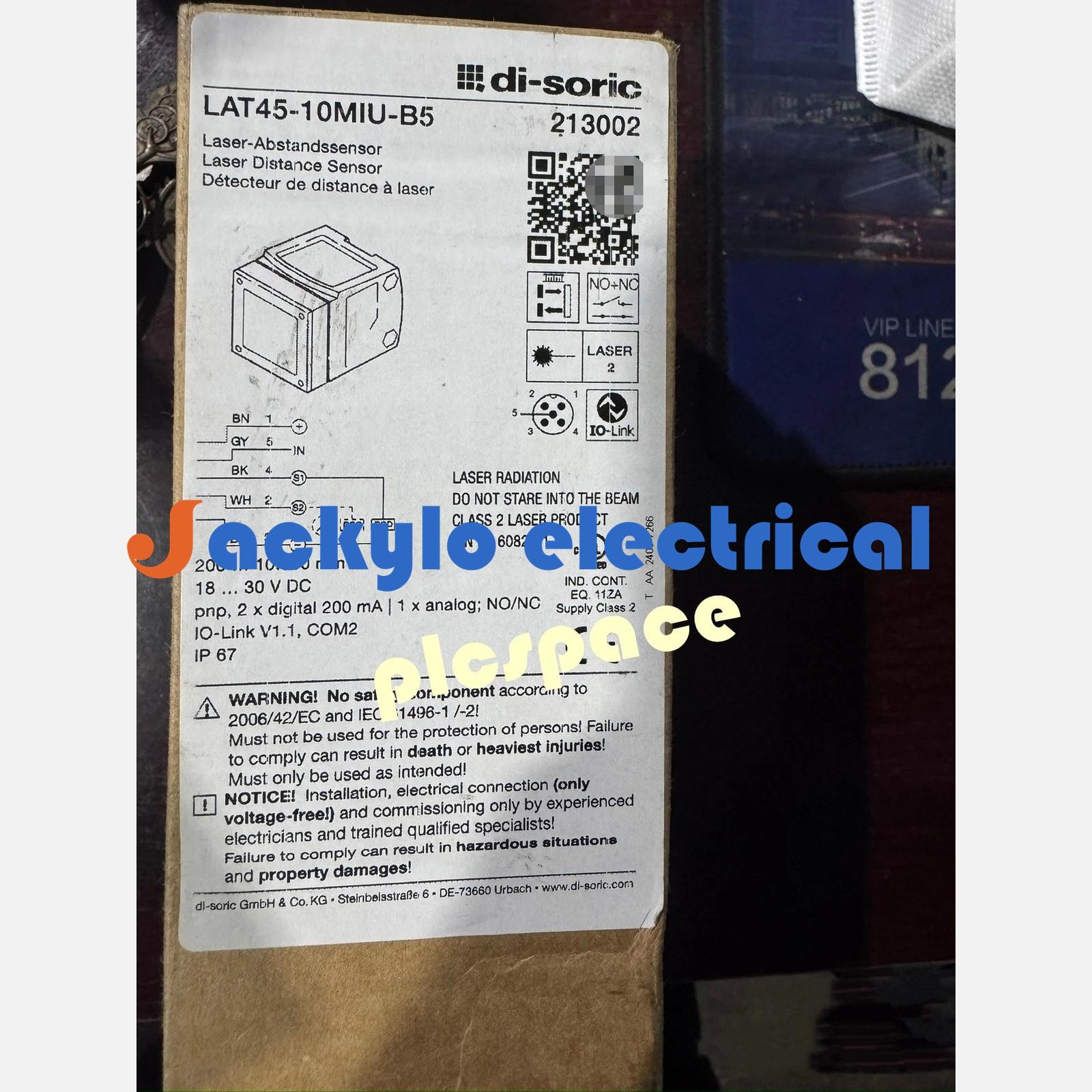 LAT45-10MIU-B5 brand new Optical Distance Sensor Express DHL