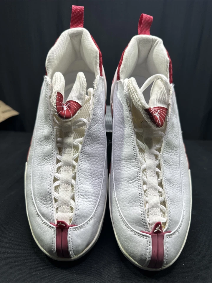 Air Jordan XV OG низкий глубокий красный 1999 размер 9,5 США DS новый - Изображение 4 из 4