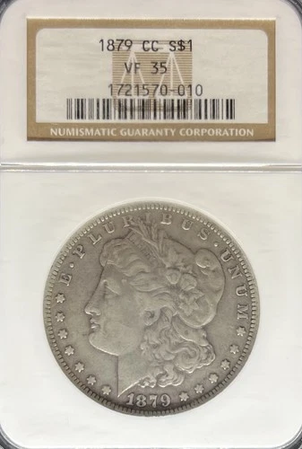 1879-CC Morgan Dollar VF35 NGC (#PA1721570010)