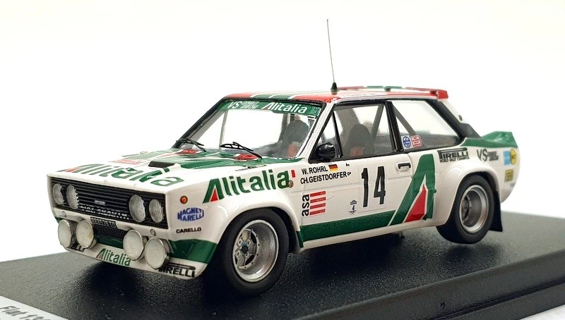 Troféu 1/43 Fiat 131 Abarth #2 1981 150台 Preços baixos em Fiat Trofeu 1:43 Carros, caminhões e vans | eBay
