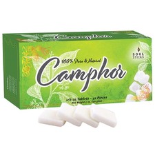 SOUL STICKS Natural Camphor Blocks,Pure Camphor Tablets for Aromatherapy  Puja