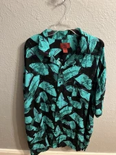 Mens short Sleeve Button Down Shirt By Foundry Size  4XLT Lot Of 2