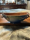 Roseville Pine Cone #321-9”  Handled Bowl