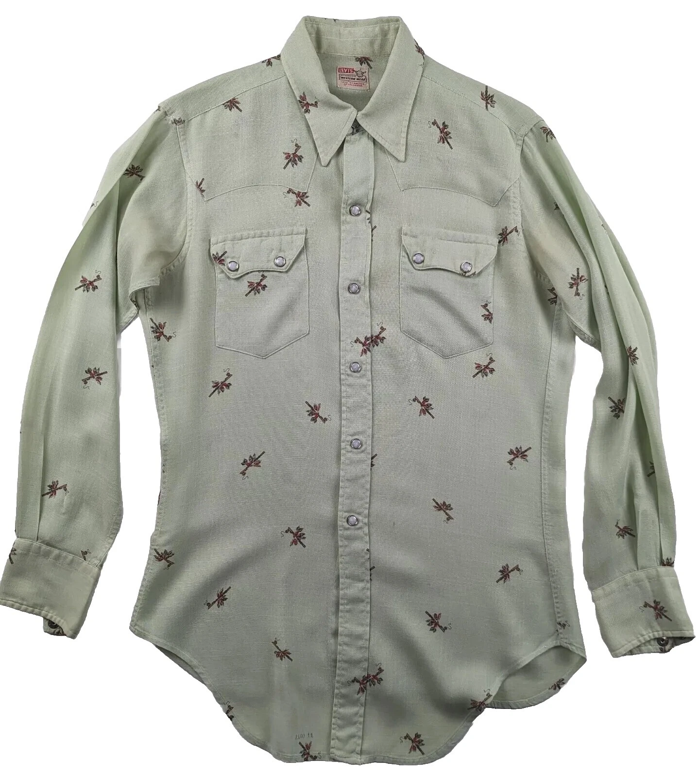 Levi's Slim Western Casual Button-Down Shirts for Men