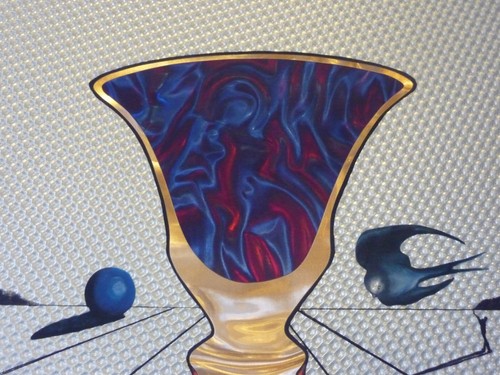 SALVADOR DALI ROWLUX TRISTAN AND ISOLDE CUP OF LOVE DALI HAND SIGNED COA - Picture 3 of 12
