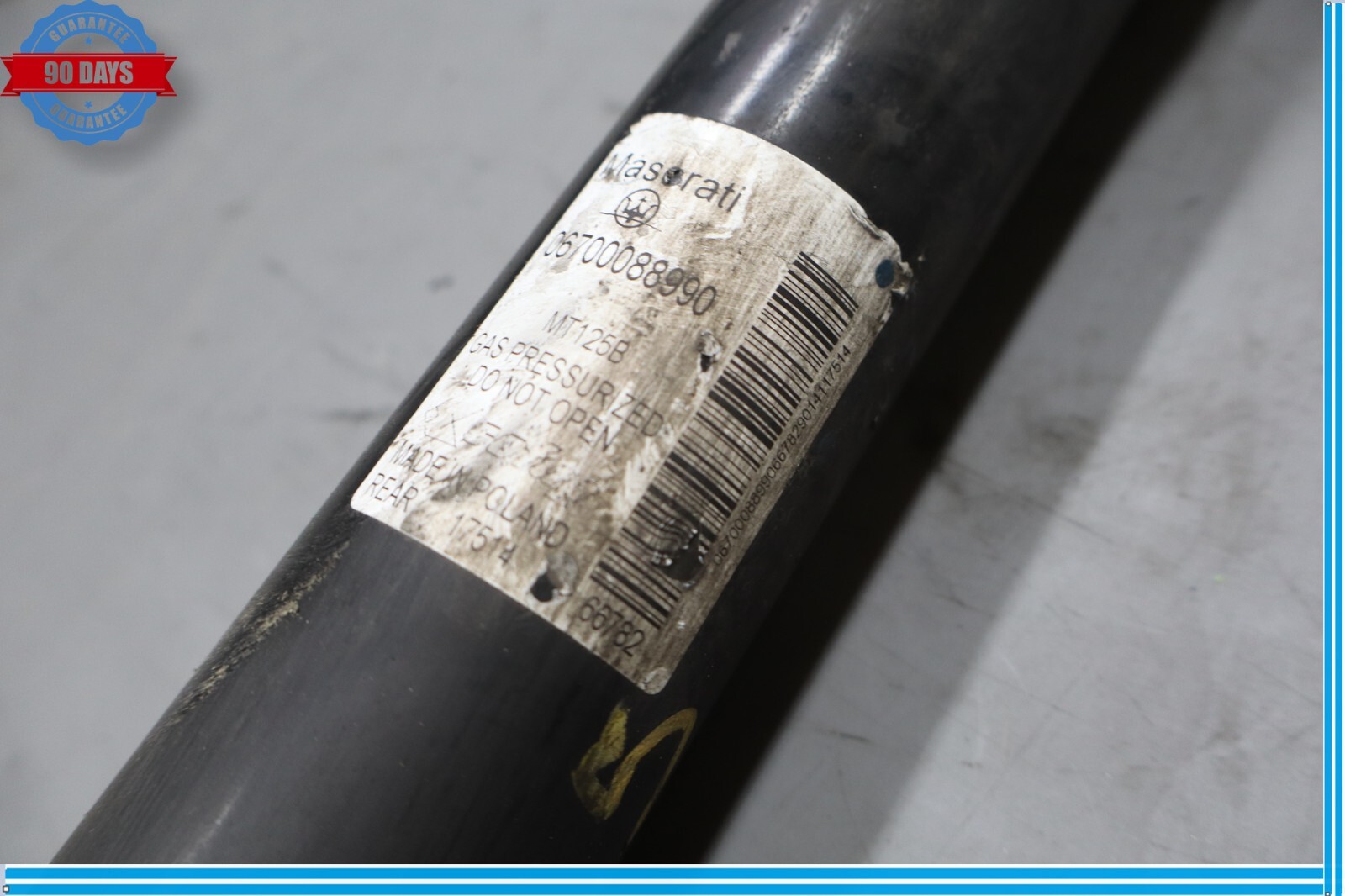 14-17 Maserati Ghibli Rear Left Driver Side Shock Strut Absorber 06700088990 Oem