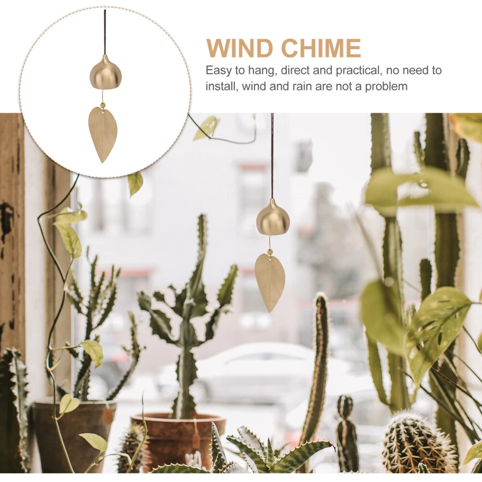 1 pieza Campana de viento Colgante Campana Vintage Metal Carillón de viento Fengshui Campana colgante Foto 4 de 4