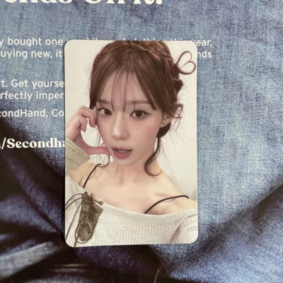 aespa Winter Drama Fansign Photocard SM Event Kim Minjeong