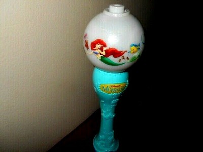 disney ariel bubble wand