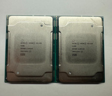 A pair Intel Xeon Silver 4208 SRFBM 8-Cores 2.10GHz 11MB  85W LGA 3647 CPU