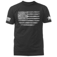 Distressed US Flag American Pride Patriotic USA Graphic T-shirt