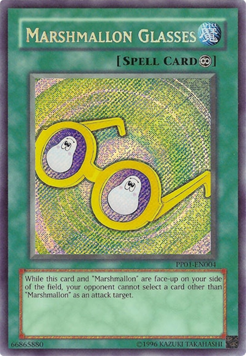 Marshmallon Glasses - PP01-EN004 - Secret Rare X 1 SECRET RARE 1st Mint  YUGIOH