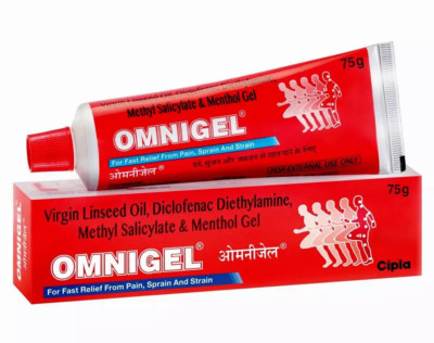 GenOne OmniGel Pain Relief Gel, 75g, Ointment Ayurvedic Ointment