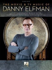 The Movie  TV Music of Danny Elfman Sheet Music Piano Solo Composer 000194360