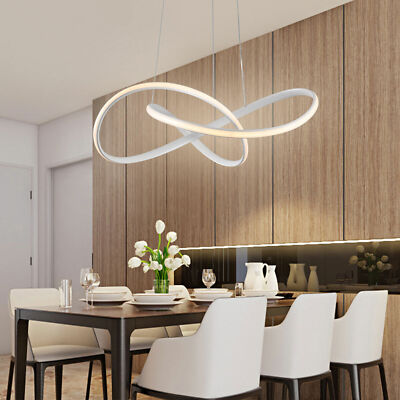 LED Ceiling Lamp Line Hanging Pendant Light Modern Chandelier Lighting Fixture