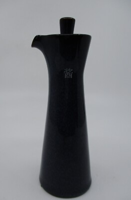 LUZERNE SIGNAPORE RUSTIC BLUE SOY SAUCE JAR - 5 1/2''  1107F