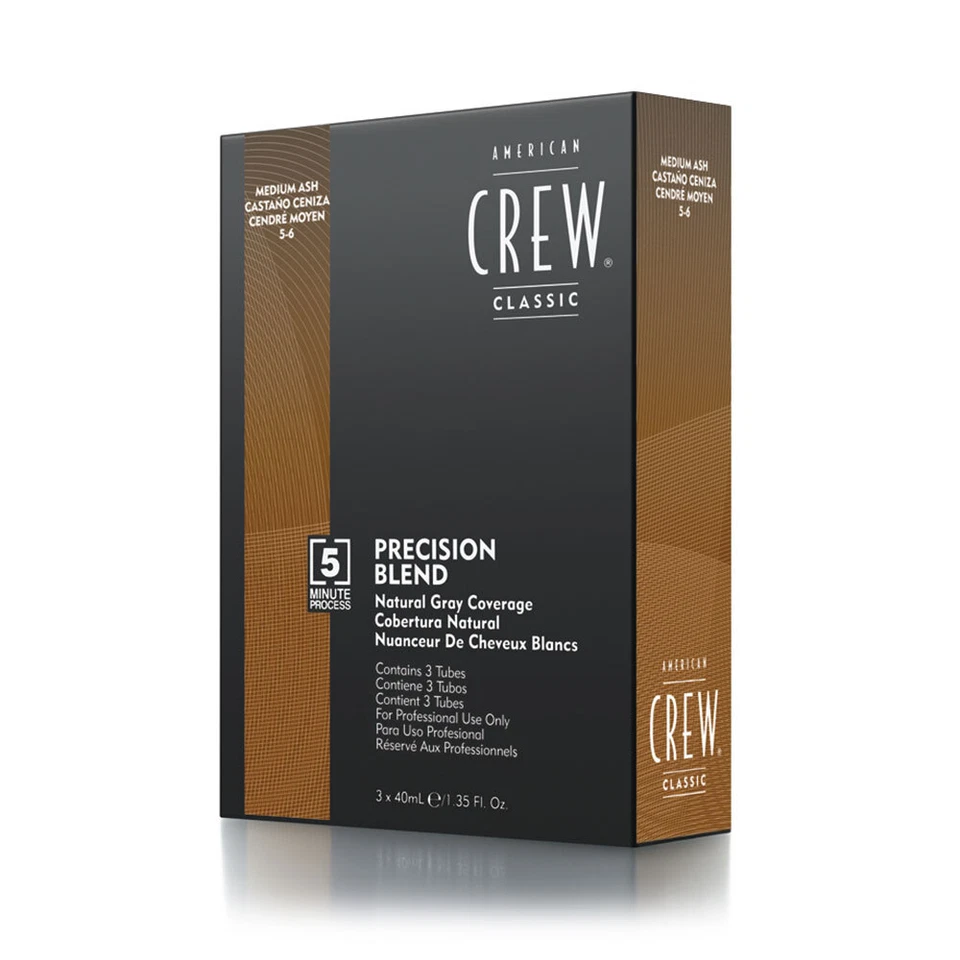 American Crew Precision Blend Medium Ash 3x40ml aus DE, kein Import