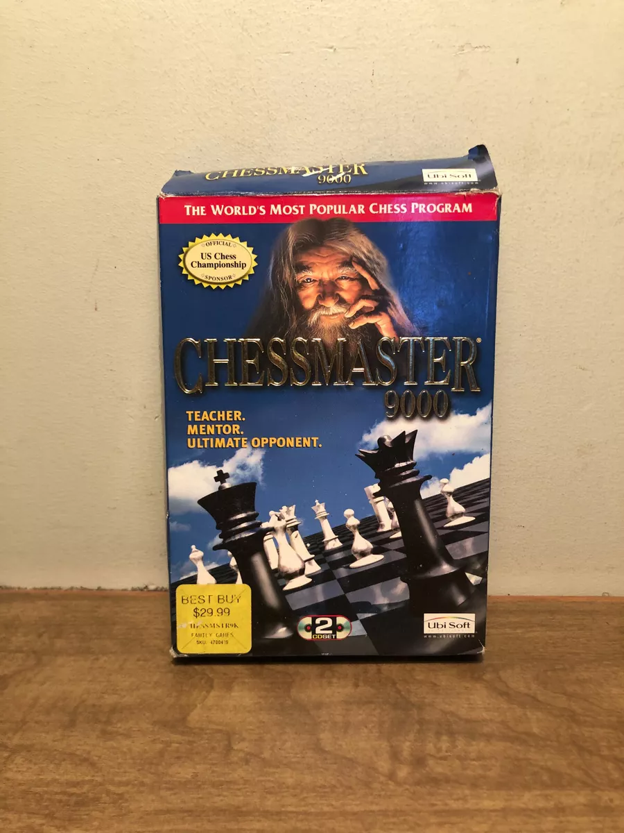 Chessmaster 9000 PC CD-Rom 2 CDs