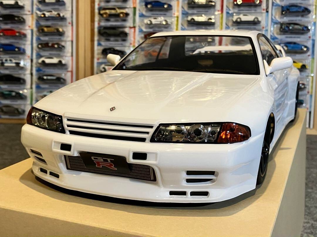 Tamiya 1/10 Nissan Skyline GT-R R32 White RC Body Unpainted