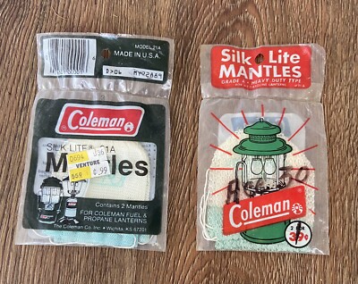 Vintage 1973 Coleman Lantern Model 220H 2 Mantle W/ Striker Pyrex