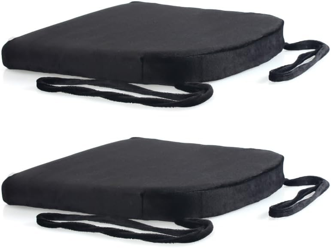 14X14 Metal Chair Cushion Set of 2 Memory Foam School Chair Cushion Small U Shap