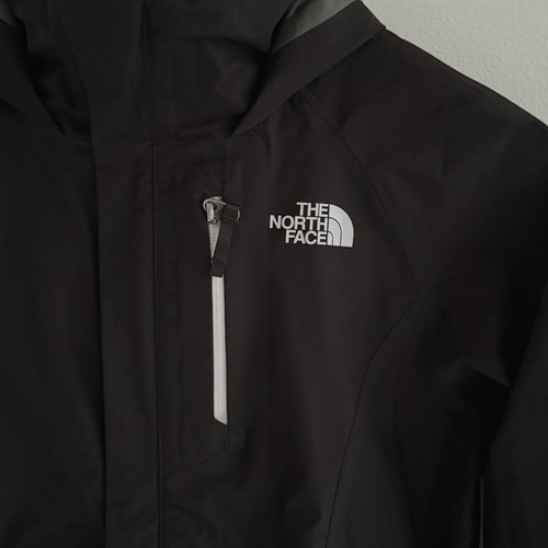 The North Face Girls Black Hooded Dryzzle Gortex Waterproof Jacket Size Medium - Picture 6 of 15