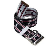 Gait Belt for Transfer & Walking LiftAid with Metal Buckle - Stars