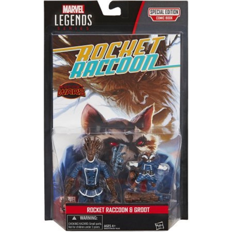 marvel legends rocket and groot