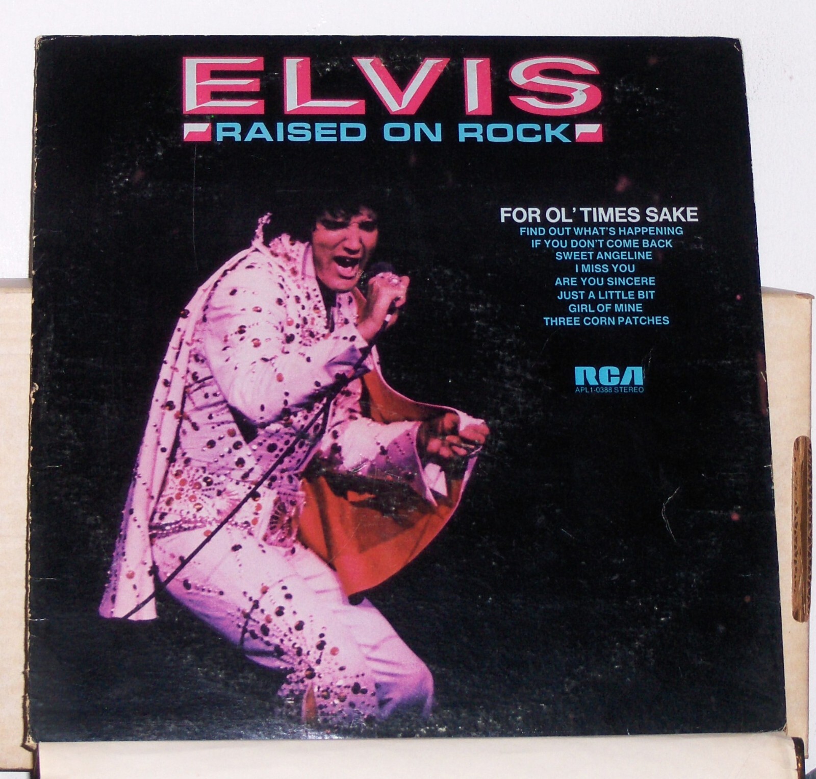 Elvis Presley –  Raised On Rock / For Ol Times Sake - 1973 Vinyl LP Record Album