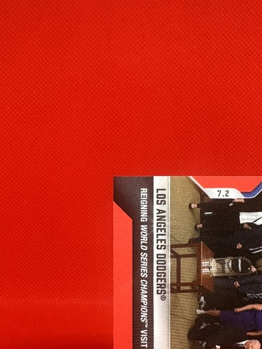 2021 Topps Now Reigning World Series Champions Visit The White House Red 05/10 - Picture 4 of 11