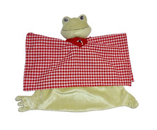 WIE NEU* IKEA FROSCH SCHMUSETUCH FABLER GRODA KUSCHELTUCH Schnuffeltuch rot grün