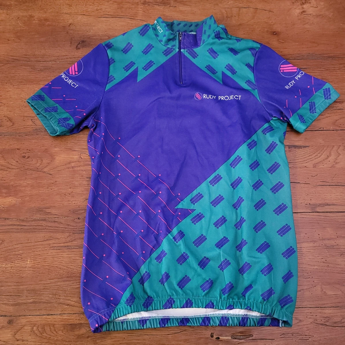 Maillot Cycliste Vintage POLLI MOBIEXPORT 1989 GIESSEGI Taille 4 - Rouge