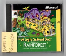 THE MAGIC SCHOOL BUS- explores the Rainforest WINDOWS PC