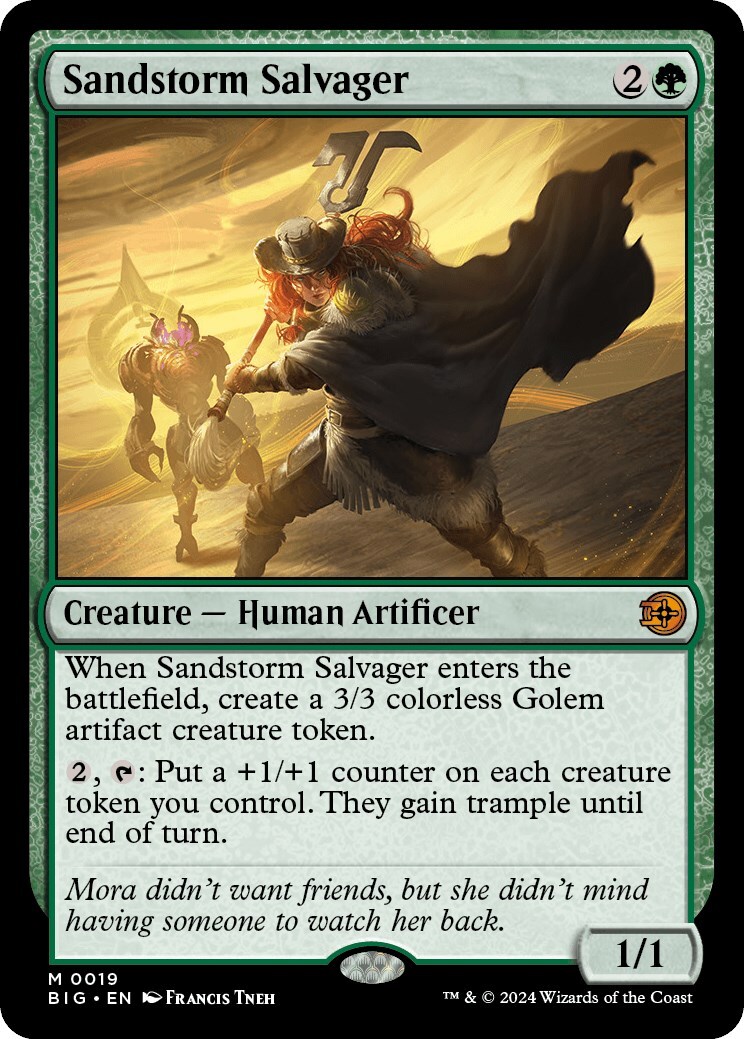 Sandstorm Salvager Outlaws of Thunder Junction: The Big Score Regular