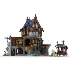Custom MOC-118869 Medieval Castle Fortress 3151 Parts Toys Gift for Christmas