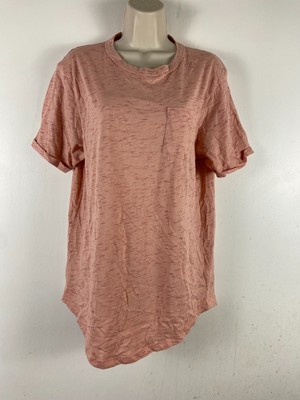 Primark Gr. Large rosa T-Shirt Schussarm Rundhals
