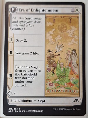 Era of Enlightenment - Kamigawa: Neon Dynasty - Magic the Gathering MTG Nice!
