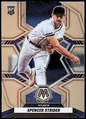 2022 PANINI MOSAIC ~ SPENCER STRIDER #206 ~ RC ROOKIE CARD ~ ATLANTA BRAVES MLB