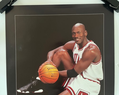 Original Michael Jordan vintage poster chicago bulls nba basketball 1998 - Picture 2 of 7