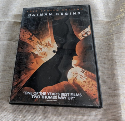 Batman Begins (2005), directed by Christopher Nolan, starring Christian Bale