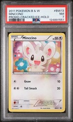 Minccino BW13 Black & White Promo Cracked Ice Holo
