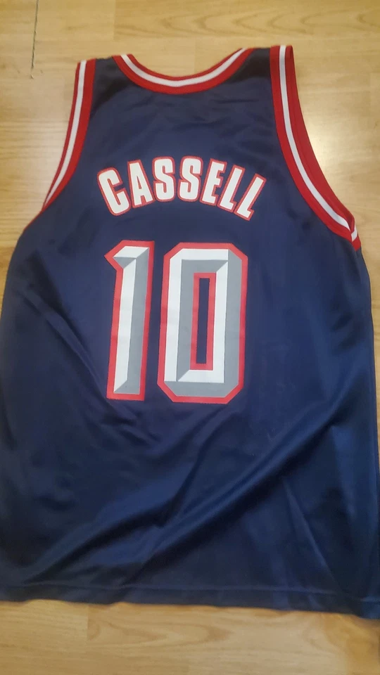 Champion Jersey Lot Size 44 Rockets Spurs Cassell Robertson Vtg 90s Bundle NBA  - Image 4 of 4