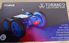 New Force1 Tornado LED Stunt Car. Remote Control Car for Kids RC Car. Open Box